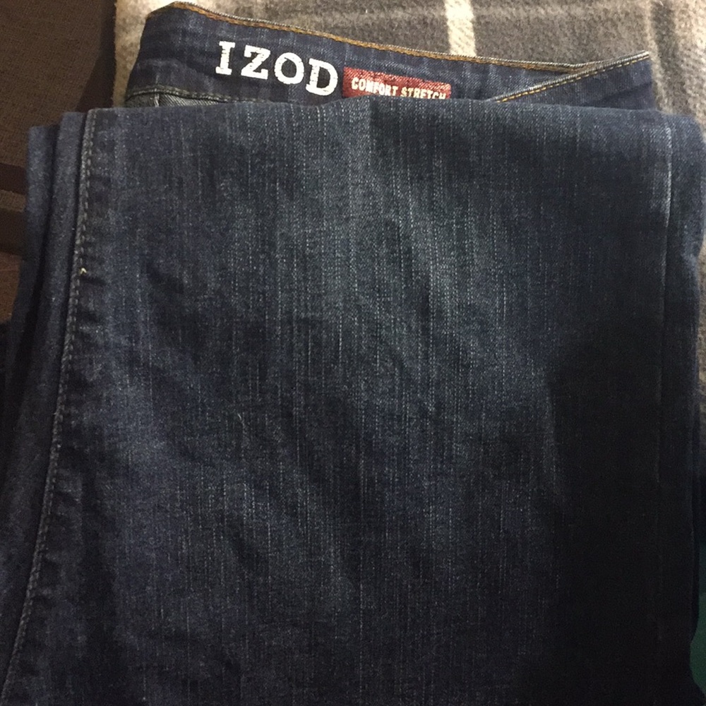 Izod jeans , lightly worn, washed once.
